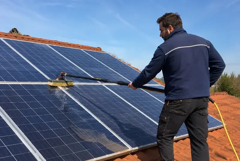 Nettoyage et entretien de panneaux solaires à Villeneuve-de-Marsan